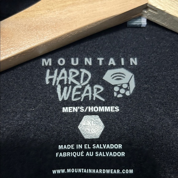 Mountain Hardwear Men's XL Tech Full Zip Jacket Burnt Orange - Picture 6 of 10